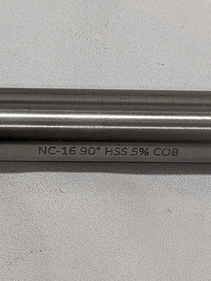 MAGAFOR Spotting Drill: 16 mm Dia, 90 ° Point, 4-17/32" OAL 81195160000