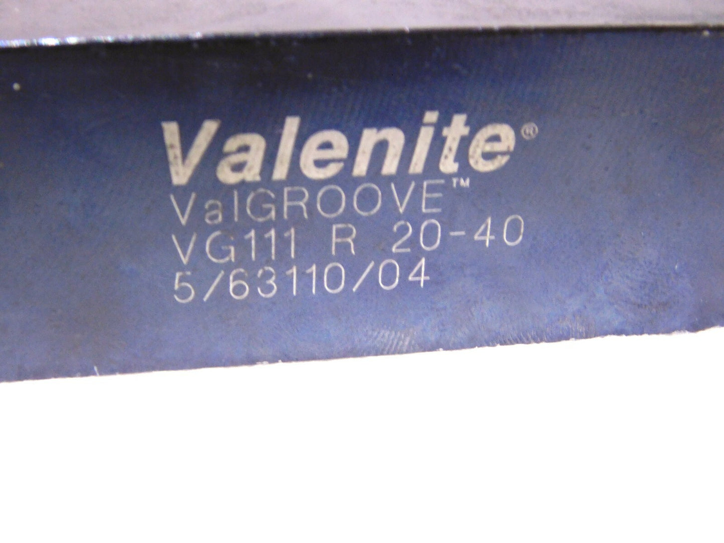 Valenite Grooving Toolholder .162-.203 Groove Width RH 1.25 Shk Dia 6L 52812