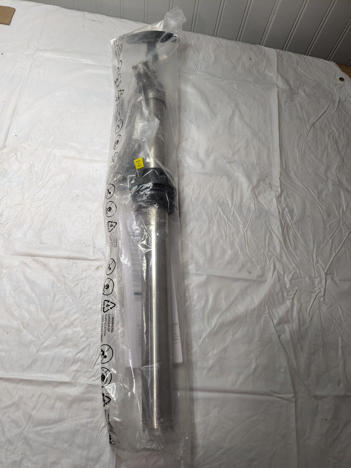 PRO-LUBE Vertical Lift Pump: 20 oz/STROKE, Water Based Lubrication VLP/SS/02