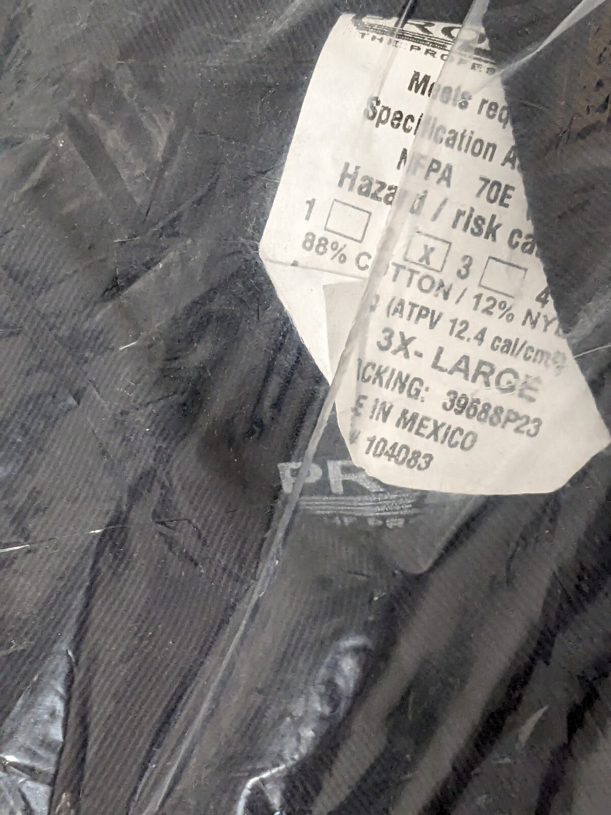 PRO-SAFE ARC Coveralls: Sz 3XL, Cotton, Indura Ultra Soft &amp; Nylon AF-CV-A1-3