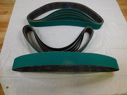 ARC 2" X 48" ZIRCONIA ALUMINA PLUS BENCHSTAND BELT, 36 GRIT  qty.10  7