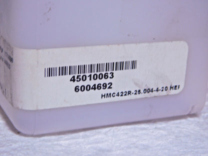 Hertel Indexible Copy Face Mill 2-1/2 Dia 1 Arbor 3-3/4 Ht HMC422R-25.004-4-2