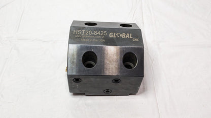 Global CNC HAAS 1" ID Static Tool Block External Coolant HST20-8425