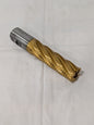 Hertel Roughing End Mill: 1-1/4" Dia, 6 FL, 4" LOC, 6-1/2" OAL 75987537