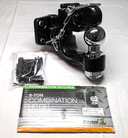 BUYERS PRODUCTS Bolt On Combination Pintle / 2" Ball  16K Lb Capacity  10050