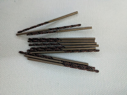 PRECISION TWIST DRILL Jobber Drills 12pk: #49, 135 deg Point HSS 5995914