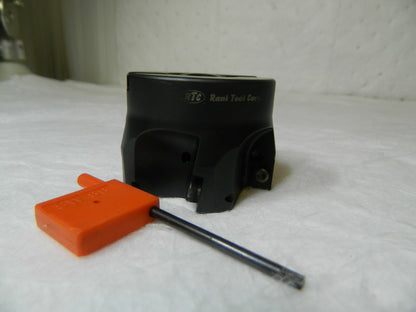 RTC Index Sq-Shlder Face Mill 2-1/2" Cut Dia 1" Arbor Dia 0.55" D