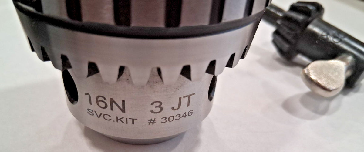 Jacobs Drill Chuck 1/8 to 5/8" Capacity Tapered Mount JT3 30227