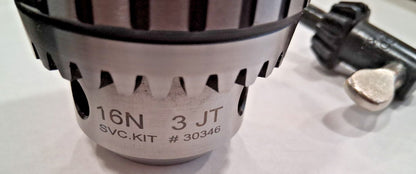 Jacobs Drill Chuck 1/8 to 5/8" Capacity Tapered Mount JT3 30227