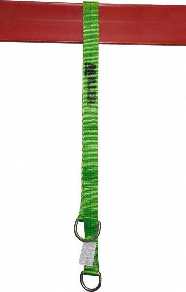 Miller Crossarm Anchor Strap Polyester 6ft OAL 4-1/8" Wide 2" Ring Dia 8183/6FTG