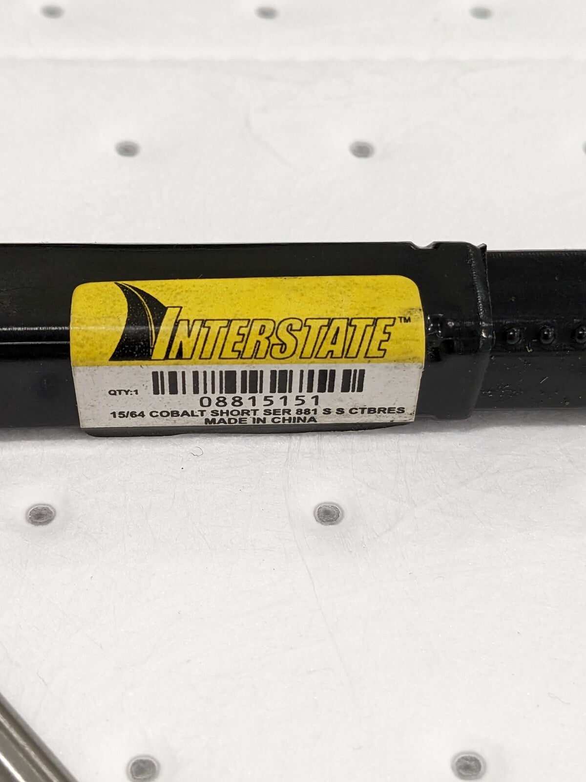 Interstate Straight Shank Interchangeable Pilot Counterbore 15/64" 3FL 08815151