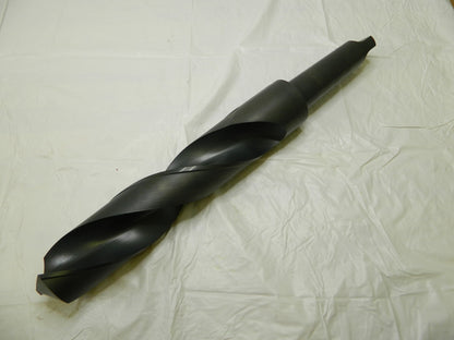 HERTEL HSS Taper Shank Drill Bit: 2-5/8 Dia, 5MT, 118 °, 19-1/2 OAL 89324305