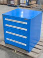 Vidmar Modular Storage Cabinet 4 Drawer 33" H. x 30" W. x 27" D. Scratch N Dent