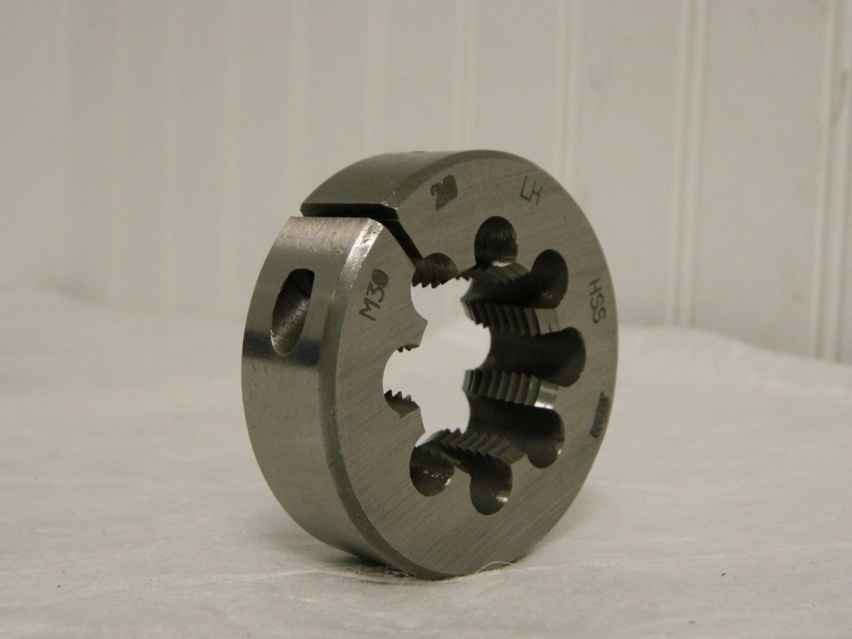 Interstate HSS Round Adjustable Die M30x2.00 Metric Fine 09038043
