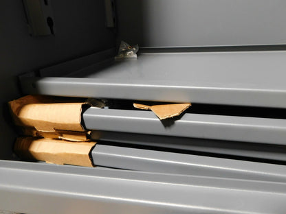 Durham Industrial Storage Cabinet 4 Shelf 24 Bin 78 x 36 x 36 HDC36DC24TB4S95