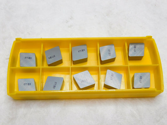 Kennametal Ceramic Turning Inserts CNGN120712T02020 Grade KY1320 Qty 10 3137249