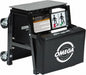Omega Lift Equipment 350 Lb Capacity 4 Wheel Creeper Seat 91305