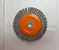WALTER Surface Technologies 6' Wheel Brush Dia, 1/4" FW 0.0200"WD