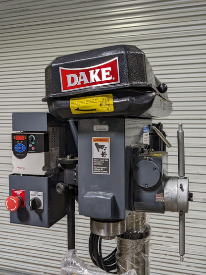 Dake Floor Drill Press 18" Swing 3MT 68 - 1380 RPM 1.5 HP 110v 977701V Dama