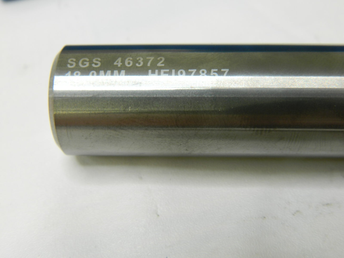 SGS Solid Carbide Square End Mill 0.7087'' Dia, 1.2598'' LOC
