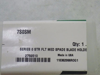 Widia Metcut Spade Blade Holder 0.509"- 0.695" Dia Range x 3.45"