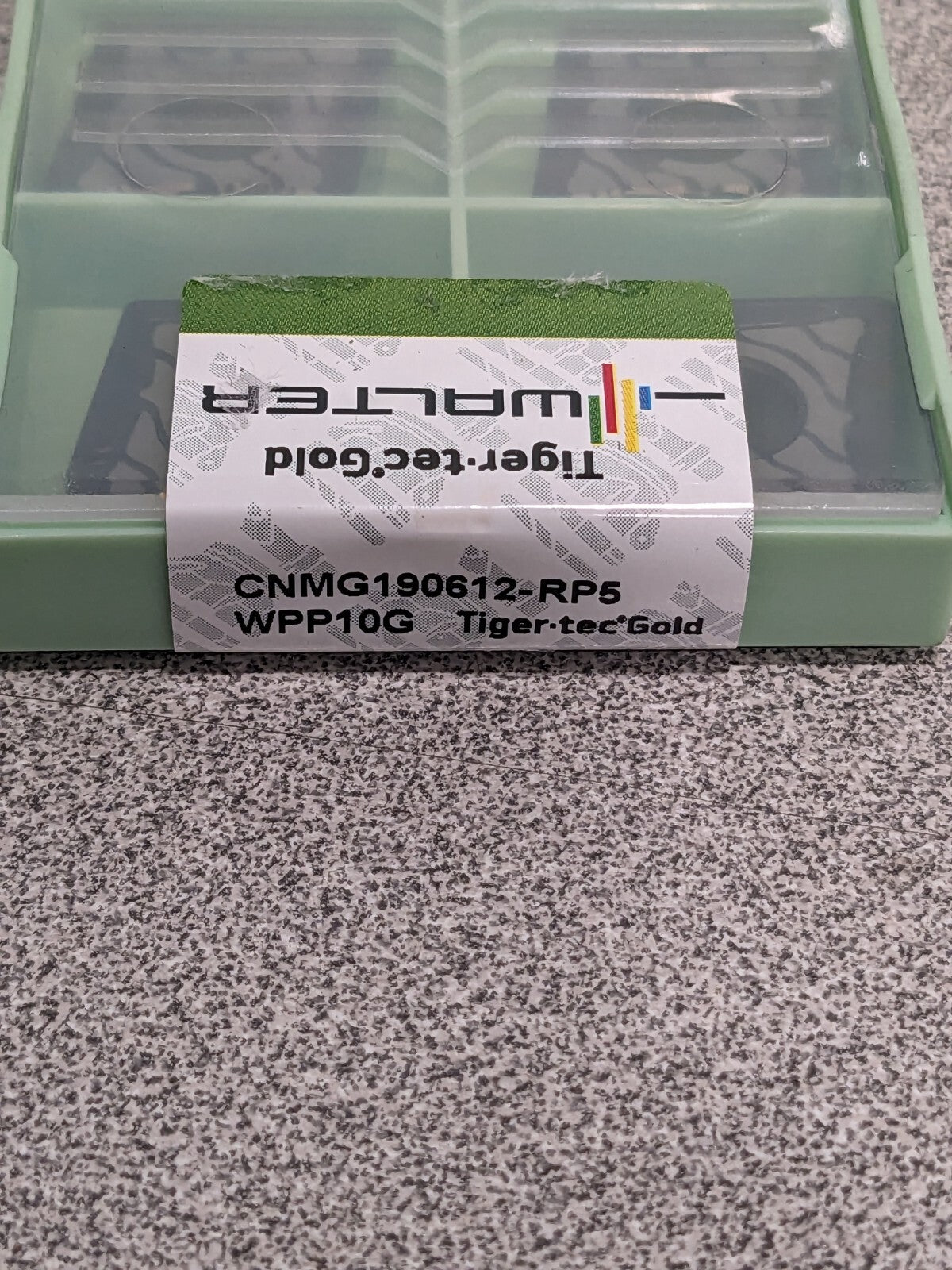 WALTER Turning Insert: CNMG643-RP5 WPP10G, Solid Carbide Qty 10 8115701