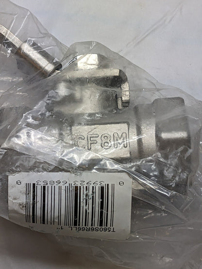 NIBCO Standard Manual Ball Valve: 1" Pipe, Reduced Port NL943KAP