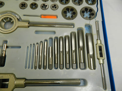 Interstate #4-40 to 1-14 Tap, NPT, UNC, UNF, Tap and Die Set INCOMPLETE CCT1569