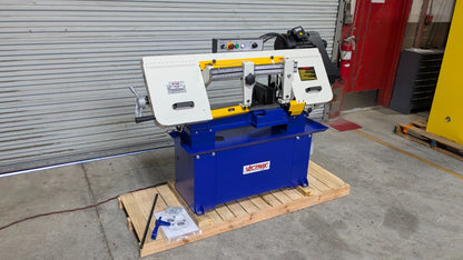 VECTRAX 9x16" Horizontal Bandsaw 110V  1.5HP  Variable Speed  *Shipping Damage*