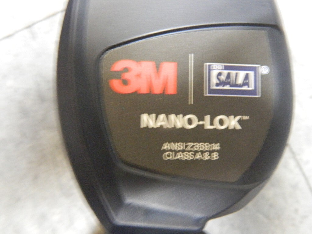 3M DBI-SALA Nano-Lok Self Retracting Lifeline with Anchor Hook, Web, 6 ft.