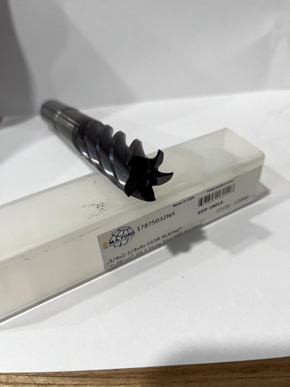 M.A. Ford TuffCut XR 5 Flute End Mill Necked 3/4x2-1/4x6x.015R ALtima 18014