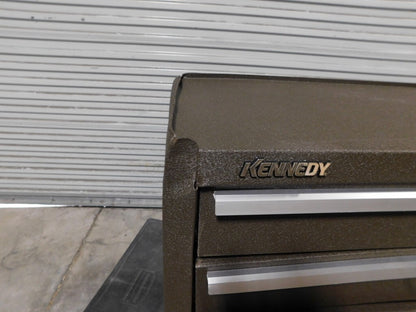 KENNEDY Steel Tool Roller Cabinet 3 Drawers Tubular Key Lock 273XB Damaged