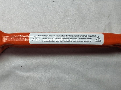 Petol 8" Steel D/E Valve Wheek Wrench VW0