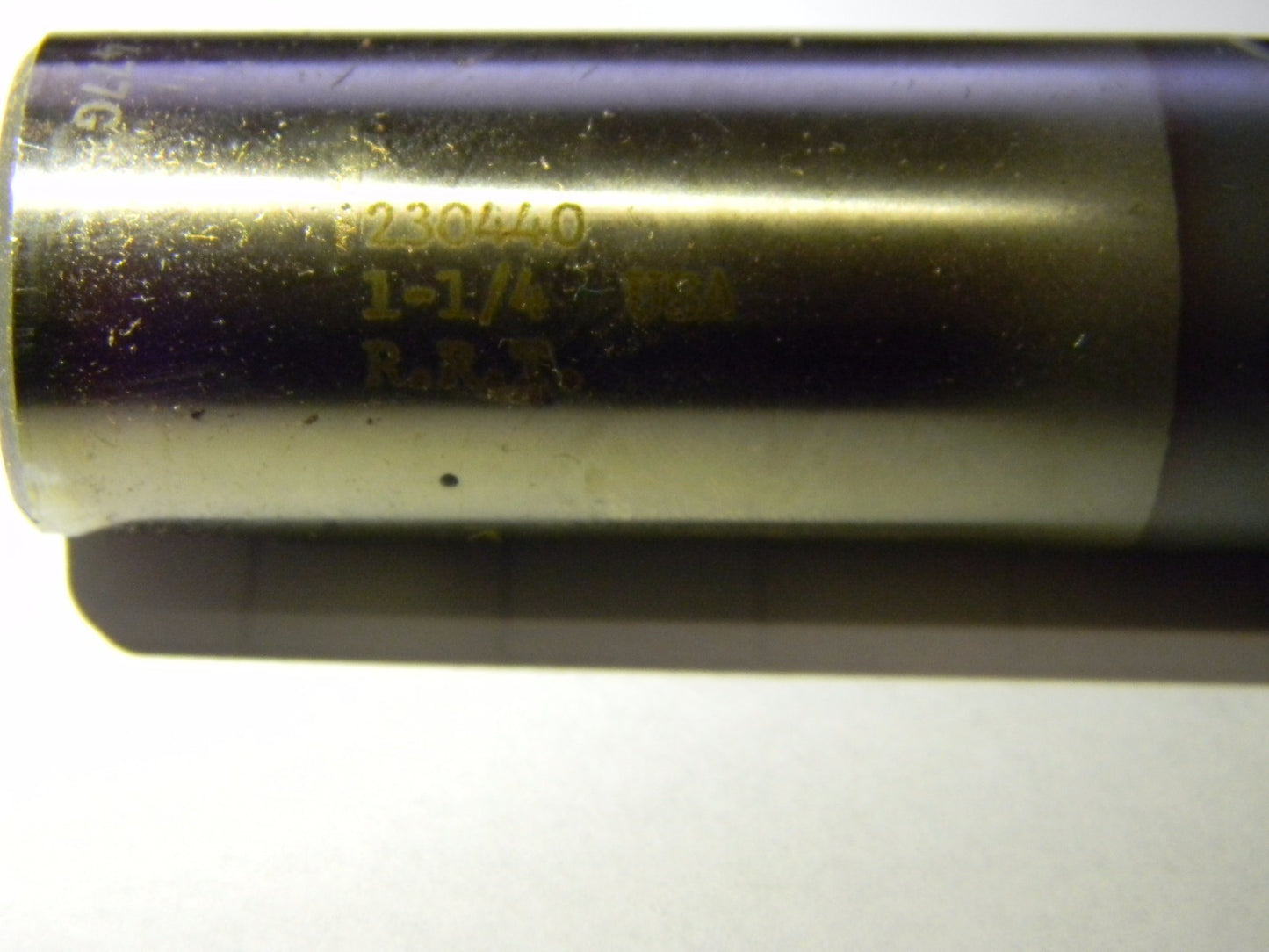 River Rock Tool Single End Mill 1-1/4" x 1-1/4" 4FL Carbide TiCN SUP-3