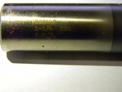 River Rock Tool Single End Mill 1-1/4" x 1-1/4" 4FL Carbide TiCN SUP-3