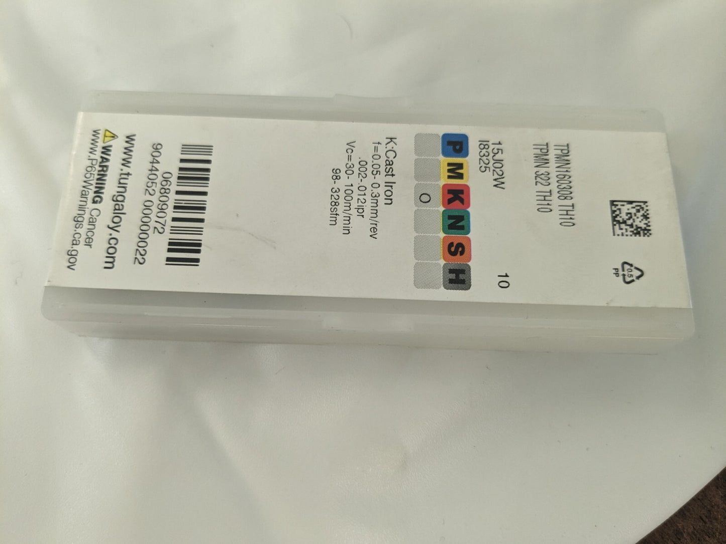 tungaloy 5pk rotating inserts 06809072
