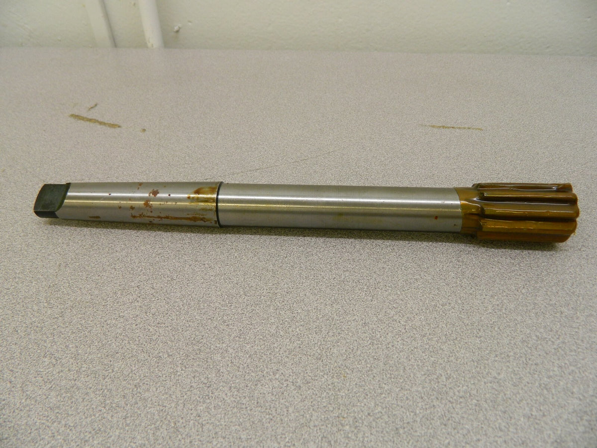 DTC Expanding Chucking Reamer 1-3/32" HSS 3MT Taper Shank RH 10.5 OAL 02531069