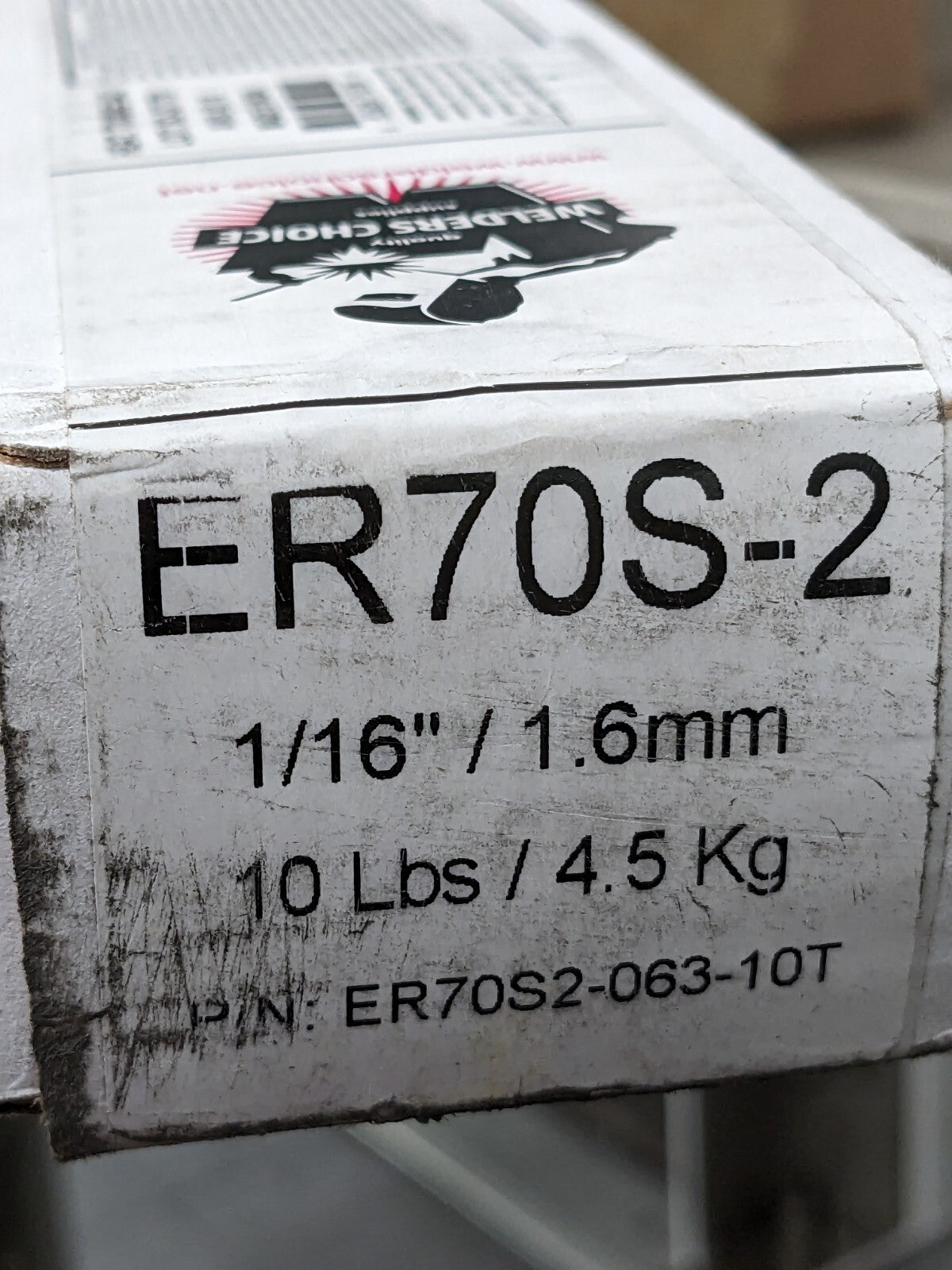 WELDER'S CHOICE Brazing Alloy Carbon Steel 1/16" Dia, 36" Long 10 LB 59801951