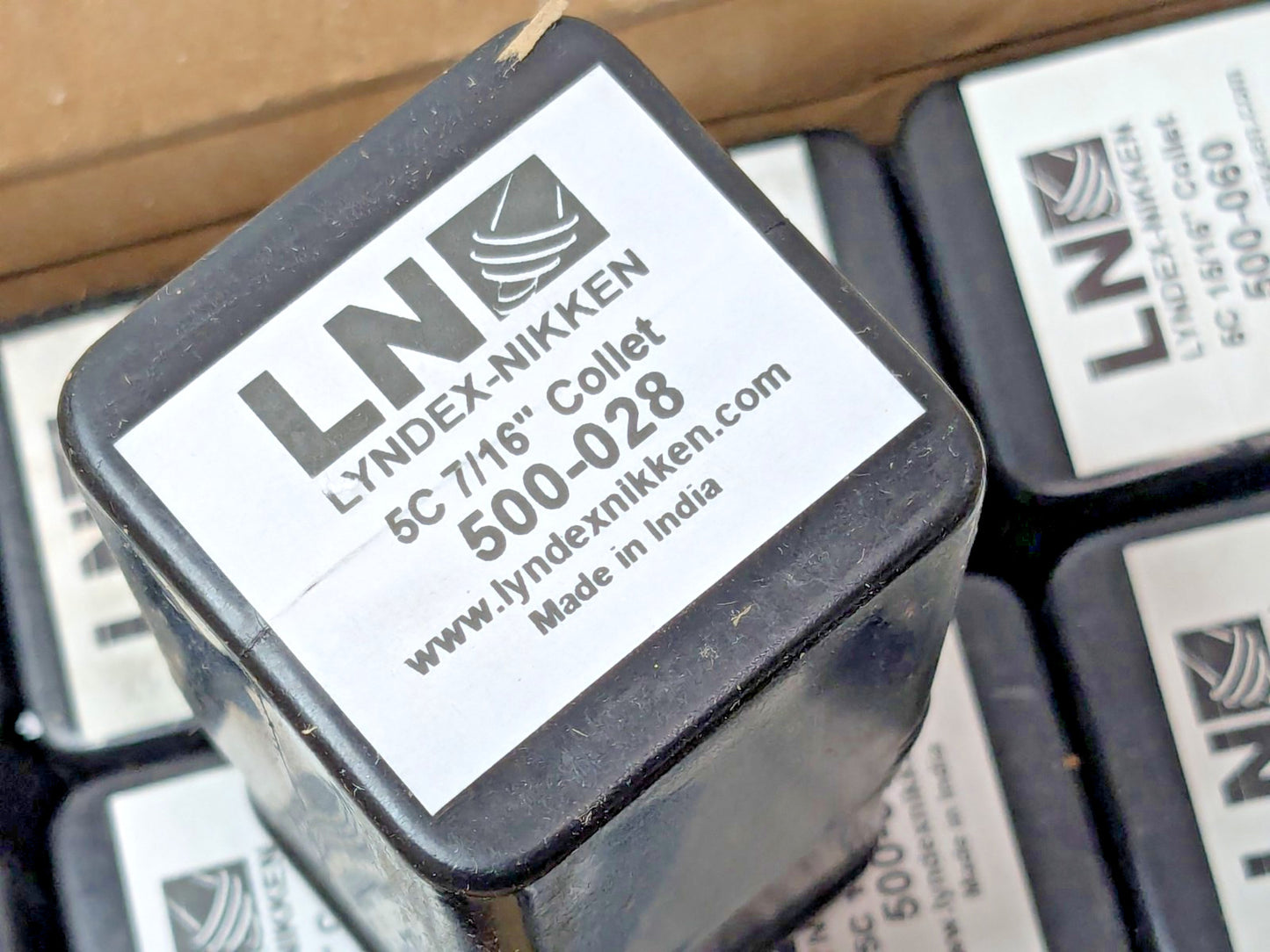 Lyndex-Nikken 18 Piece Collet Set 1/16" to 1-1/8" Capacity 510-SET-18