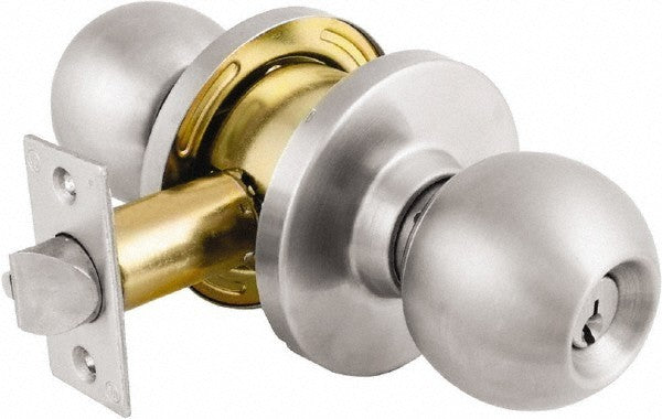 Master Lock Storeroom Cylindrical Ball Knob Lockset BLC0232DKA4