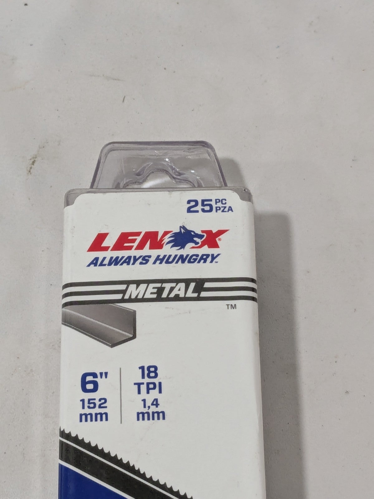 Lenox Reciprocating Saw Blade: Bi-Metal Pack of 24 20529B618R