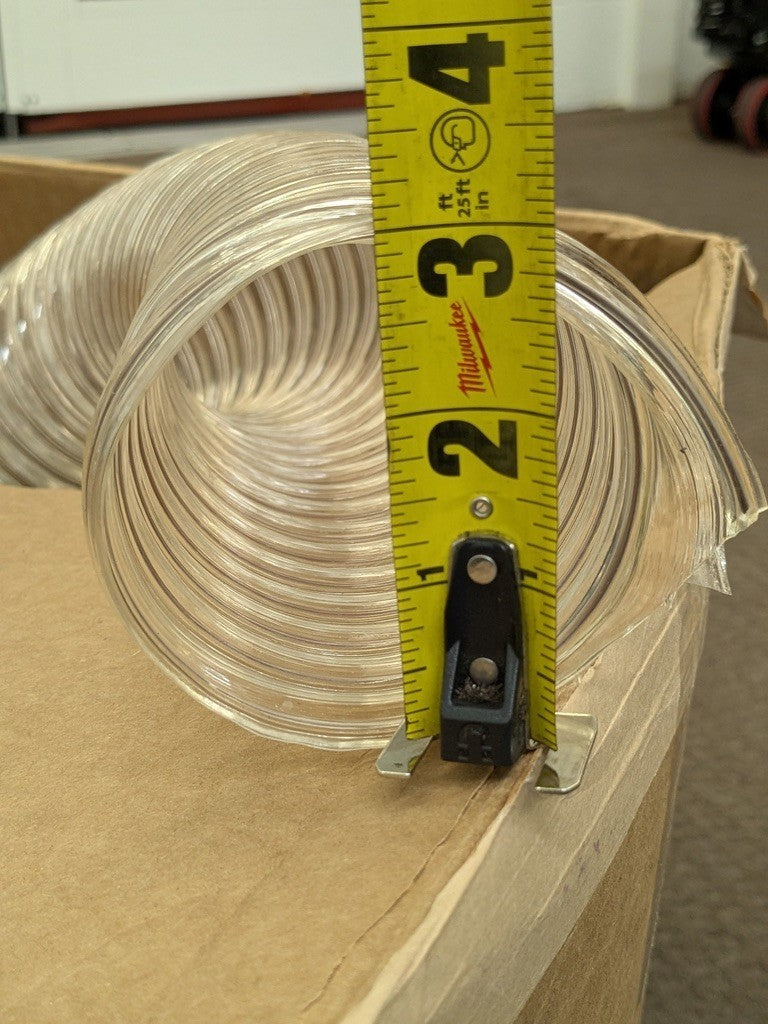 Hi-Tech Duravent Blower Duct Hose 25 Ft x 3 In Wire Reinforced PVC 202103002025