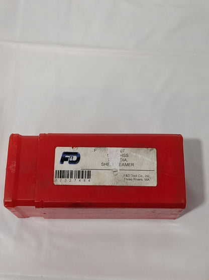 F&D Tool Co Shell Reamer 1-3/4" Dia. x 3-1/2" HSS Spiral Flute 28107