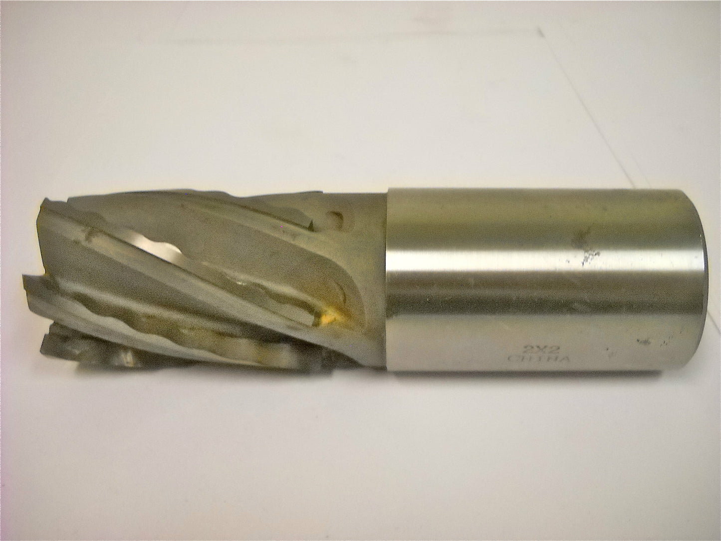 Weldon  Carbide Tipped Helical Roughing End Mill 2 x 2 x 3 x 7 OAL 1581-101