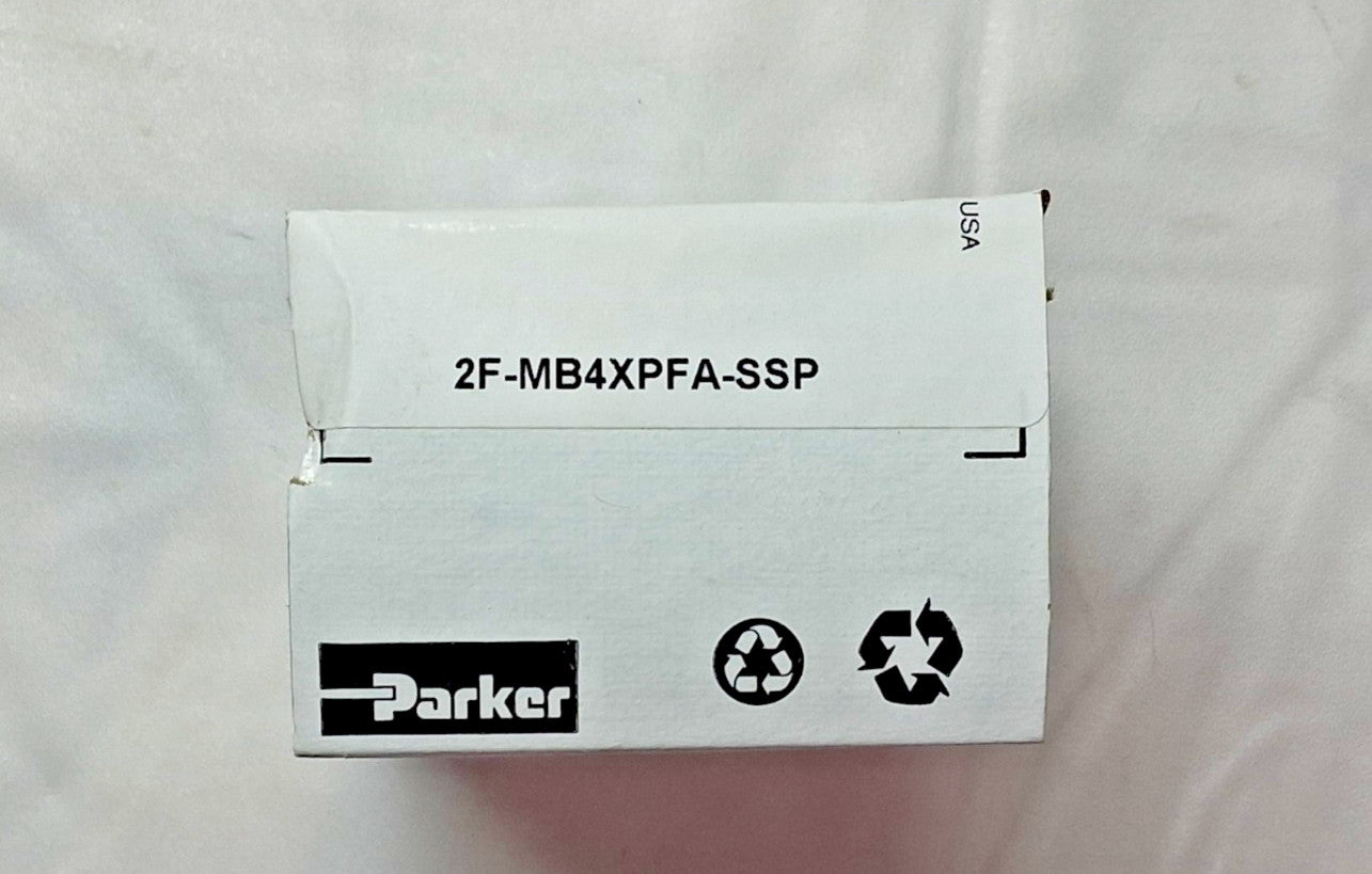 Parker 3-Way Manual Ball Valve 1/8" 2F-MB4XPFA-SSP