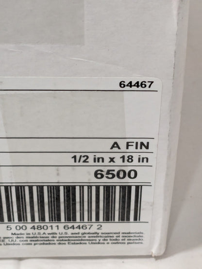 3M Abrasive Belt: 1/2" Wide, 18" OAL, Aluminum Oxide Box of 20 644676