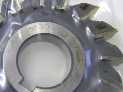 Interstate 4" x 5/8" x 1-1/4" HSS Straight Side Milling Cutter #03014412