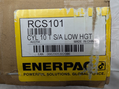 ENERPAC 10 Ton Low Height Cylinder 10000 PSI 1.5" Stroke RCS101