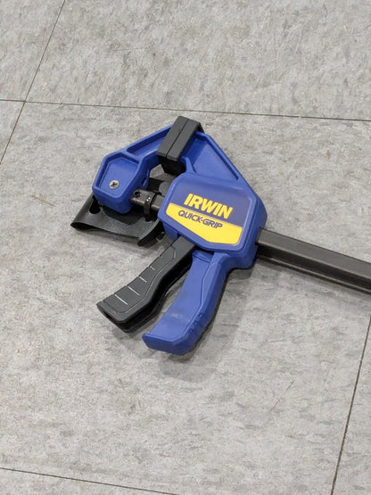 Irwin Carbon Steel Bar Clamp: 12" Capacity, 2-7/16" Throat Depth 2 Pac