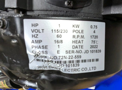 Vectrax 7 x 12" Horizontal & Vertical Bandsaw   115/230V - 1HP  *Scratch & Dent*